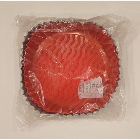 Air Fryer Reusable Liners Silicone 2-Pack 7.5 Inch Red & 8.5 Inch Gray - Picture 5 of 6